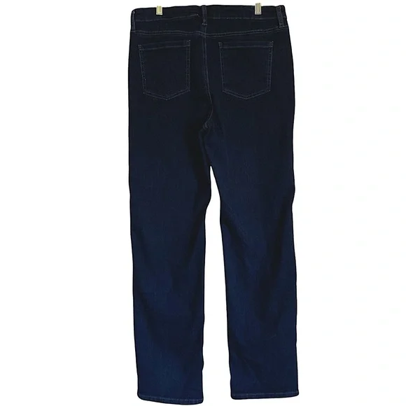 BUFFALO David Burton Alyssa High Rise Straight Leg Stretch Denim Jeans, Sz 10/30 - Picture 4 of 10